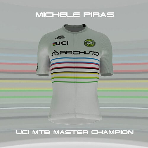 Michele Piras è campione del mondo Master XCO